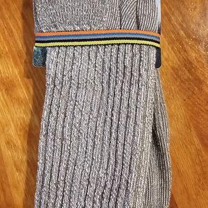 TWO PAIRS -The Merino Wool Sock Smart Wool Gray Ribbed Unisex Socks